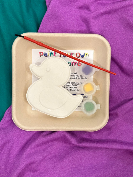 Paint Your Own Bath Bomb Kit