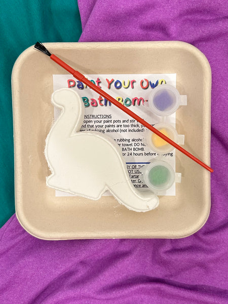 Paint Your Own Bath Bomb Kit