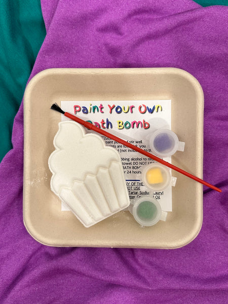 Paint Your Own Bath Bomb Kit