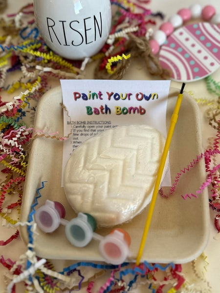 Paint Your Own Bath Bomb Kit