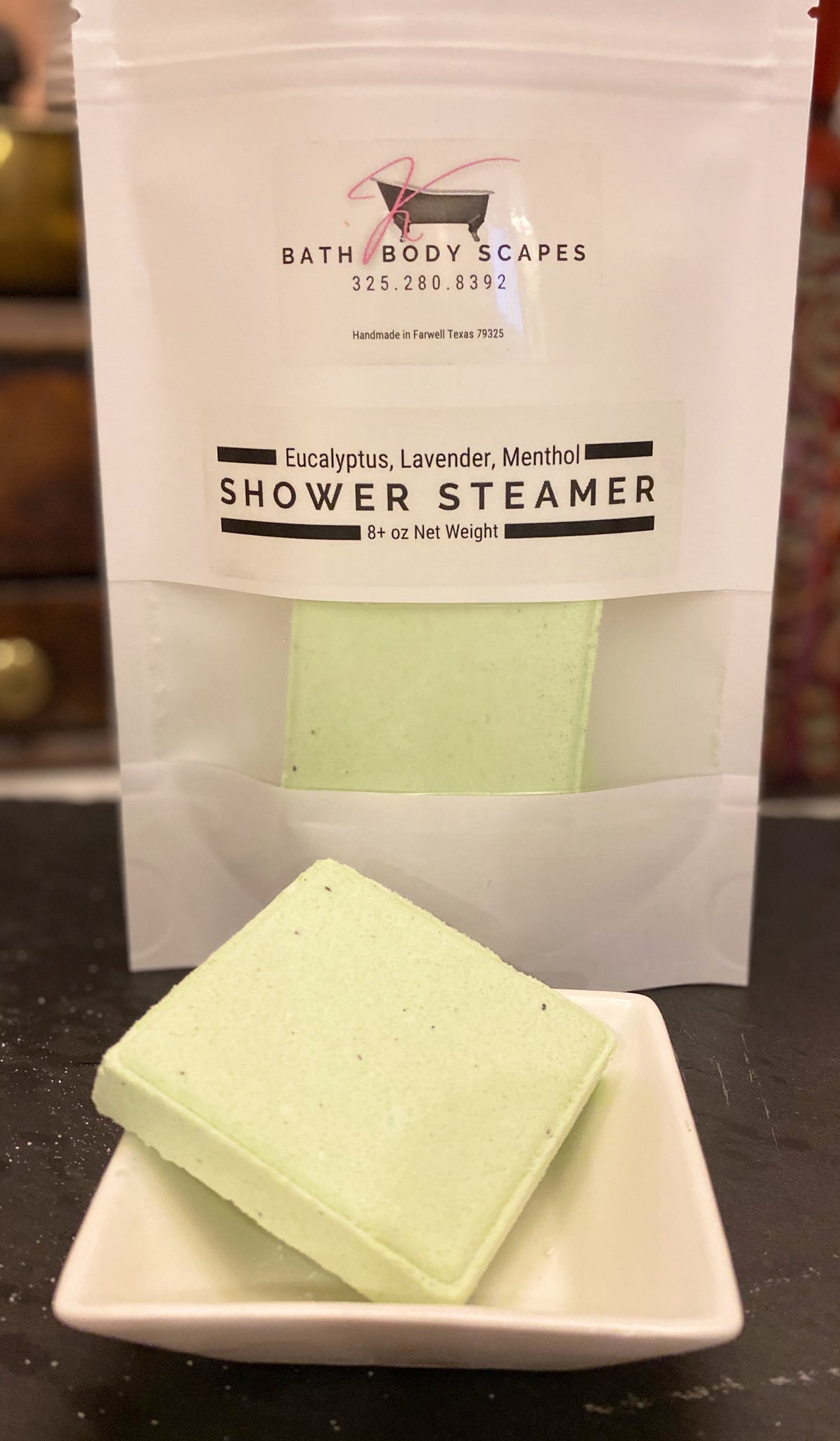 Eucalyptus and Menthol Shower Steamers